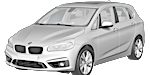 BMW F45 U0851 Fault Code